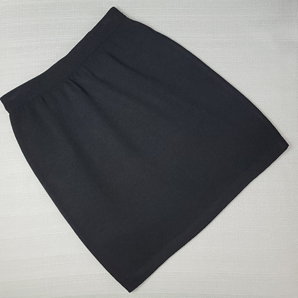 St.‎ John Basics Santana knit skirt black 4